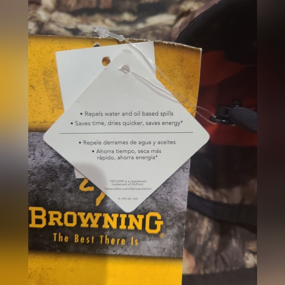 Browning Insulated Camo Orange reversible Vest - Picture 5 of 9